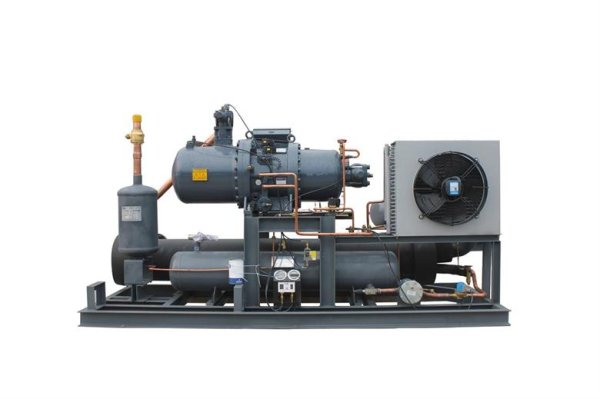 Low temperature screw unit (Hanbell screw compressor)